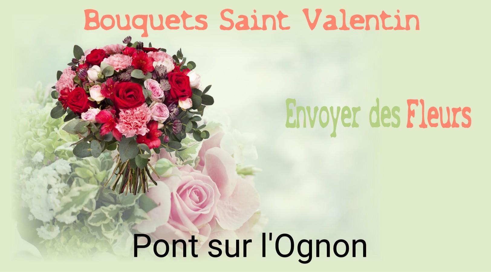 Roses de Saint-Valentin livrées à Pont-sur-l'Ognon